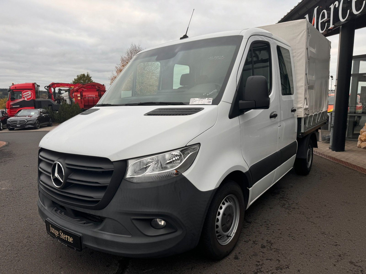 Mercedes-Benz Sprinter 215 CDI DoKa 9G Klima AHK SHZ - Utilitaire rideaux coulissants (PLSC), Utilitaire double cabine: photos 3 Mercedes-Benz Sprinter 215 CDI DoKa 9G Klima AHK SHZ - Utilitaire rideaux coulissants (PLSC), Utilitaire double cabine: photos 3
