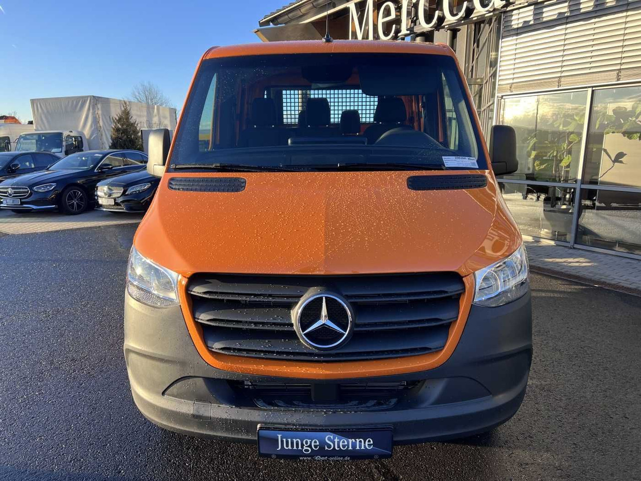 Mercedes-Benz Sprinter 317 CDI DoKa 4325 Klima MBUX Stdheiz - Utilitaire rideaux coulissants (PLSC), Utilitaire double cabine: photos 2 Mercedes-Benz Sprinter 317 CDI DoKa 4325 Klima MBUX Stdheiz - Utilitaire rideaux coulissants (PLSC), Utilitaire double cabine: photos 2