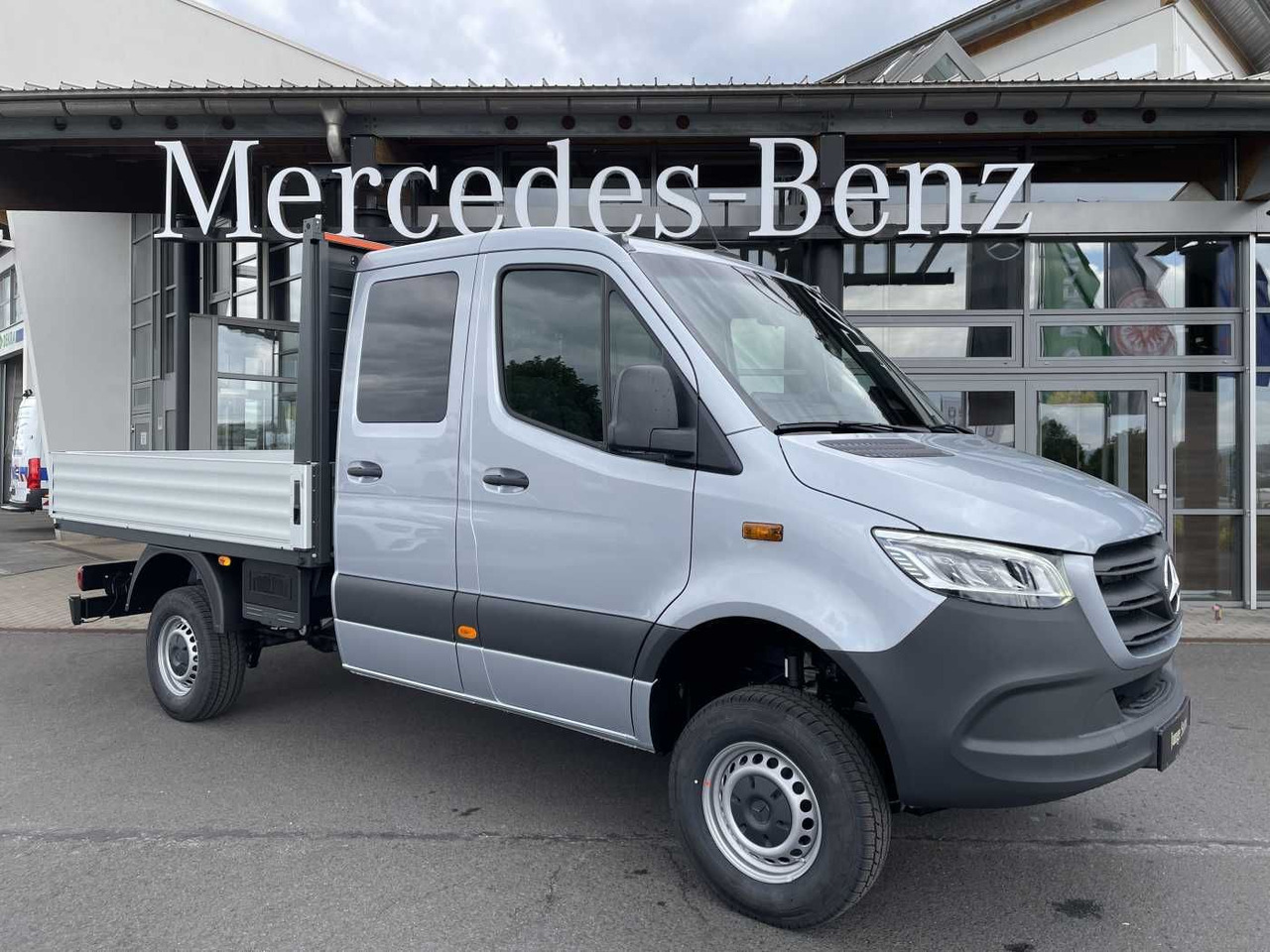 Mercedes-Benz Sprinter 319 CDI 4x4 DoKa Klima Stdheiz AHK LED - Utilitaire rideaux coulissants (PLSC): photos 1 Mercedes-Benz Sprinter 319 CDI 4x4 DoKa Klima Stdheiz AHK LED - Utilitaire rideaux coulissants (PLSC): photos 1