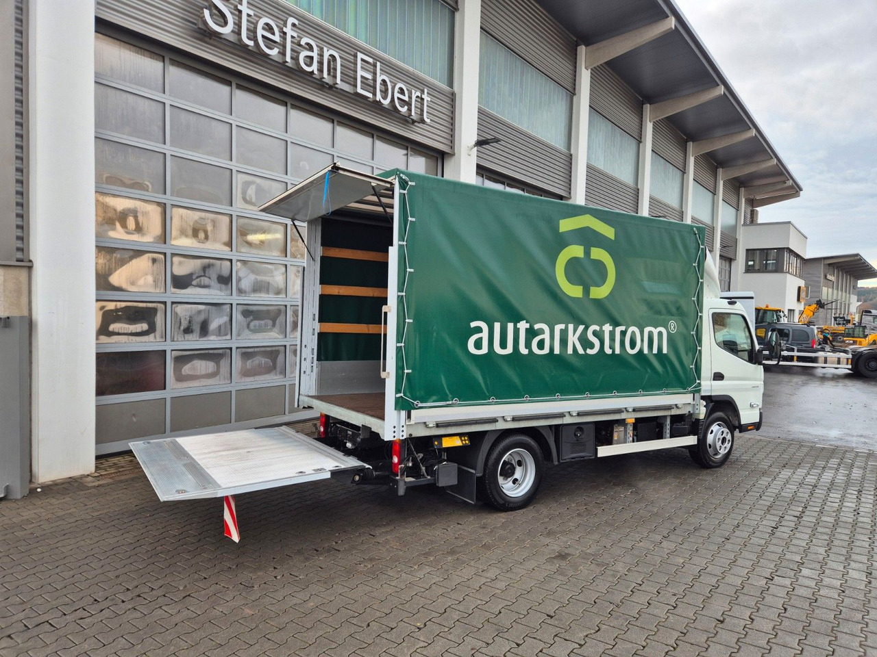 Utilitaire rideaux coulissants (PLSC) Mitsubishi Canter 7C15 LBW Klima Navi Kamera AHK: photos 13