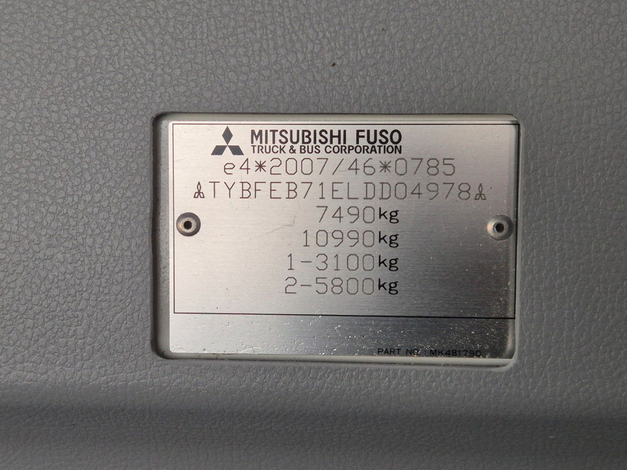 Utilitaire rideaux coulissants (PLSC) Mitsubishi Canter 7C15 LBW Klima Navi Kamera AHK: photos 34