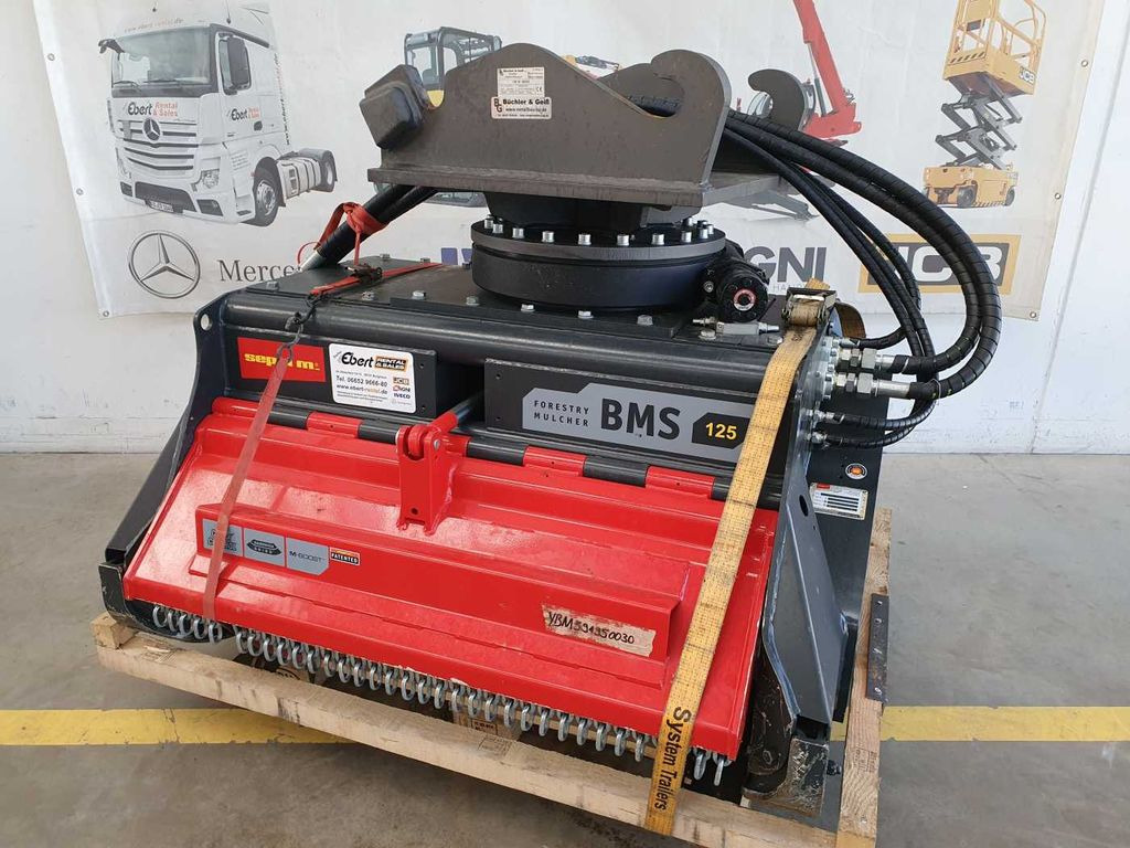 Seppi M. BMS 125 Forstmulcher / Drehmotor / DEMO Seppi M. BMS 125 Forstmulcher / Drehmotor / DEMO - Broyeur forestier: photos 2 Seppi M. BMS 125 Forstmulcher / Drehmotor / DEMO Seppi M. BMS 125 Forstmulcher / Drehmotor / DEMO - Broyeur forestier: photos 2
