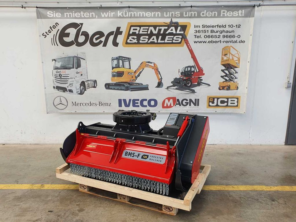 Seppi M. BMS-F 125 Forstmulcher 10-20t Drehmotor - Broyeur forestier: photos 1 Seppi M. BMS-F 125 Forstmulcher 10-20t Drehmotor - Broyeur forestier: photos 1