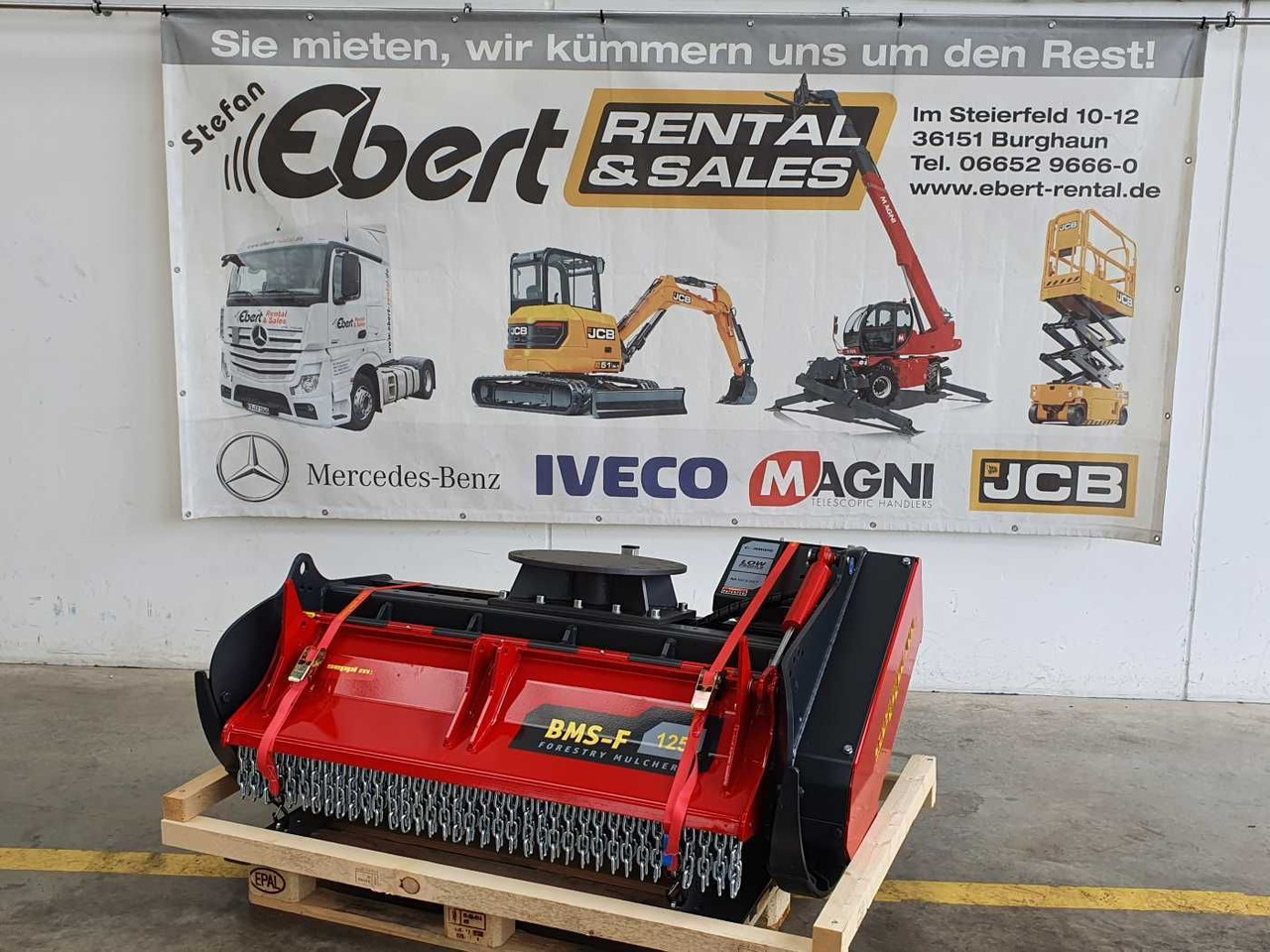 Seppi M. BMS-F 125 Forstmulcher / NEU / lagernd - Broyeur forestier: photos 1 Seppi M. BMS-F 125 Forstmulcher / NEU / lagernd - Broyeur forestier: photos 1