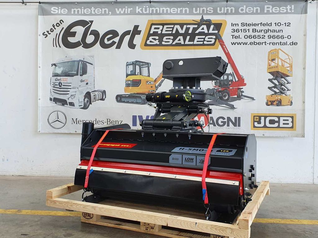 Seppi M. H-SMO-B 125 / Vario Flow / Drehmotor Seppi M. H-SMO-B 125 / Vario Flow / Drehmotor - Broyeur forestier: photos 1 Seppi M. H-SMO-B 125 / Vario Flow / Drehmotor Seppi M. H-SMO-B 125 / Vario Flow / Drehmotor - Broyeur forestier: photos 1