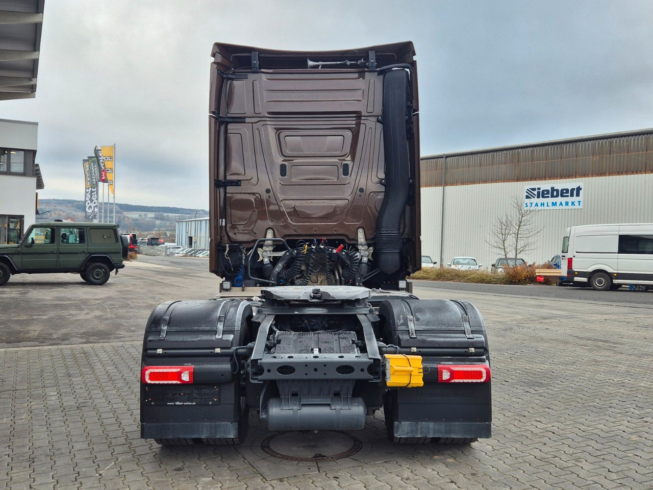 Tracteur routier Mercedes-Benz Actros 1848 LS Öl-Retarder Standklima BigSpace: photos 10