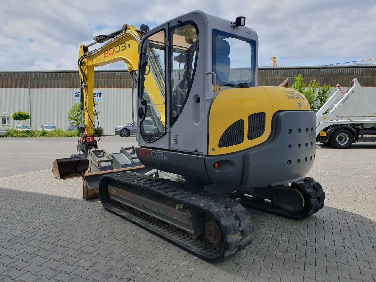 Wacker 8003 / MS08 / nur 4.035h / 2014 / Löffelpaket - Pelle sur chenille: photos 5 Wacker 8003 / MS08 / nur 4.035h / 2014 / Löffelpaket - Pelle sur chenille: photos 5