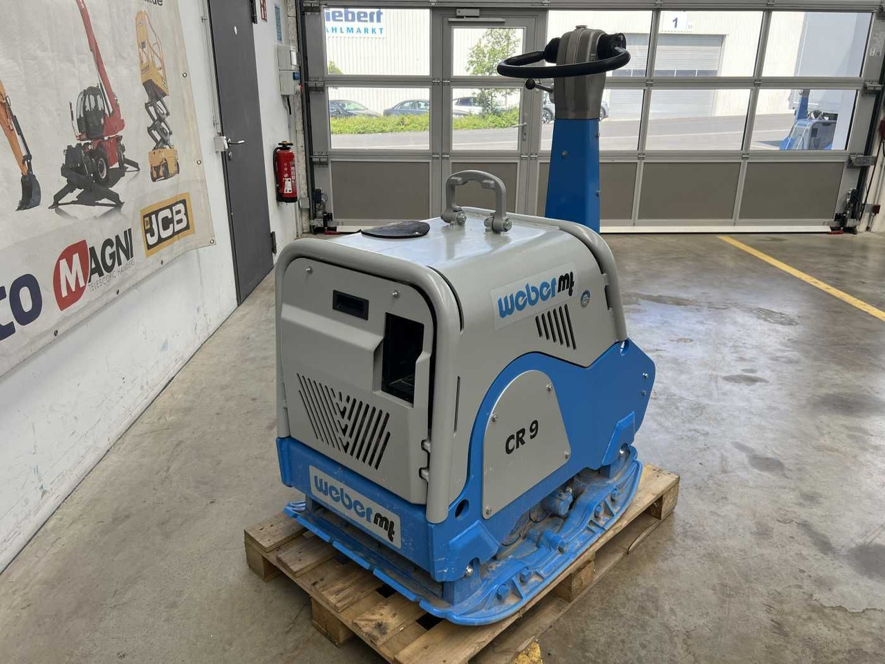 Plaque vibrante Weber CR 9 Hatz-Diesel / 736kg / E-Start / DEMO: photos 8