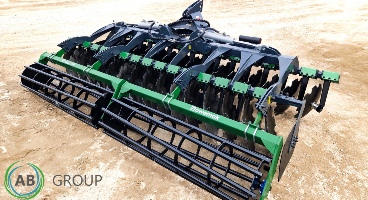 Awemak heavy disc harrow BTH 4.5m hydraulically foldable - Cover crop: photos 2 Awemak heavy disc harrow BTH 4.5m hydraulically foldable - Cover crop: photos 2