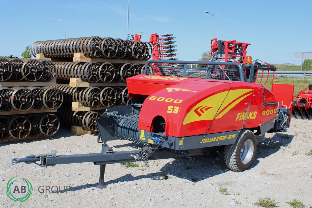 Fimaks 6000 Square Baler - Presse à balles cubiques: photos 2 Fimaks 6000 Square Baler - Presse à balles cubiques: photos 2