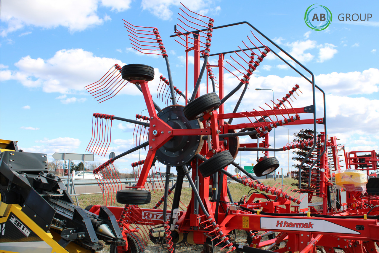 Harmak HT-745 double-rotor rake - Faneuse: photos 2 Harmak HT-745 double-rotor rake - Faneuse: photos 2