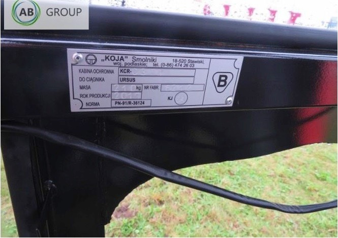 Koja tractor cab C-360 - Cabine pour Tracteur agricole: photos 5 Koja tractor cab C-360 - Cabine pour Tracteur agricole: photos 5