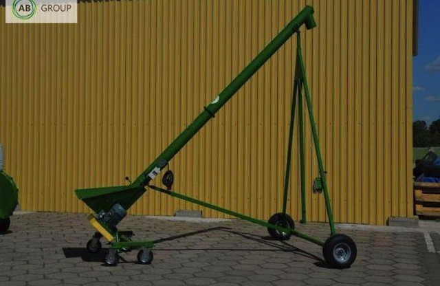 Mrol przenośnik ślimakowy T401/1 z koszem, Ø110, 8 m - Convoyeur: photos 3 Mrol przenośnik ślimakowy T401/1 z koszem, Ø110, 8 m - Convoyeur: photos 3