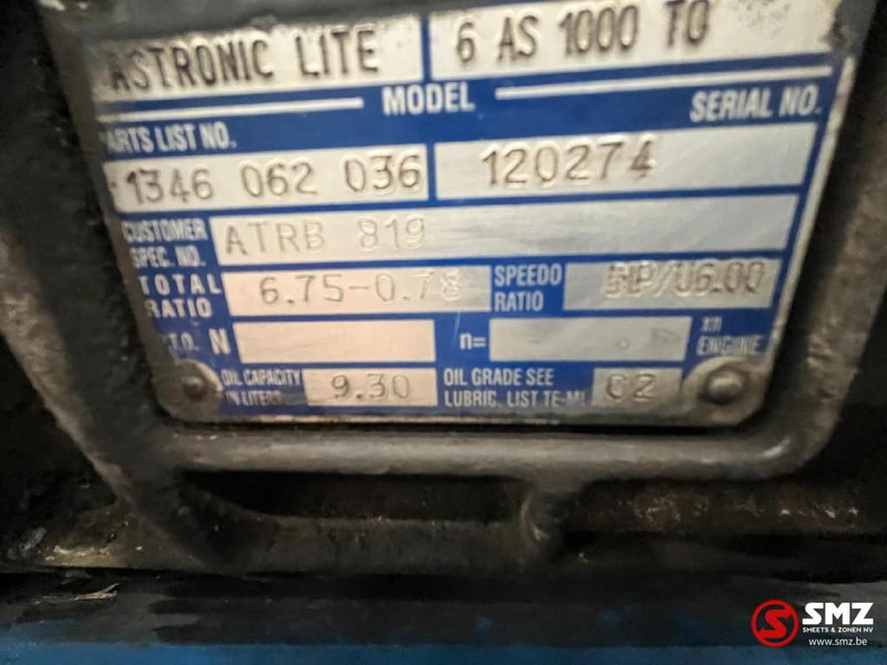 DAF Occ Versnellingsbak DAF 6AS1000 TO - Boîte de vitesse pour Camion: photos 5 DAF Occ Versnellingsbak DAF 6AS1000 TO - Boîte de vitesse pour Camion: photos 5