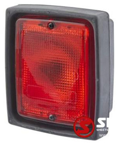 Diversen Mistachterlicht Hella 135x157mm 12V-24V - Feu anti-brouillard pour Camion: photos 1 Diversen Mistachterlicht Hella 135x157mm 12V-24V - Feu anti-brouillard pour Camion: photos 1