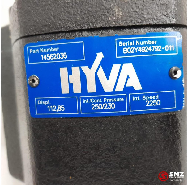 HYVA Occ hydraulische pomp Hyva - Pompe hydraulique pour Camion: photos 5 HYVA Occ hydraulische pomp Hyva - Pompe hydraulique pour Camion: photos 5