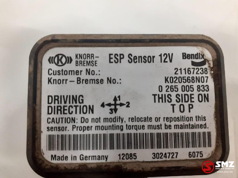 Volvo Occ ESP sensor Volvo - Capteur pour Camion: photos 3 Volvo Occ ESP sensor Volvo - Capteur pour Camion: photos 3