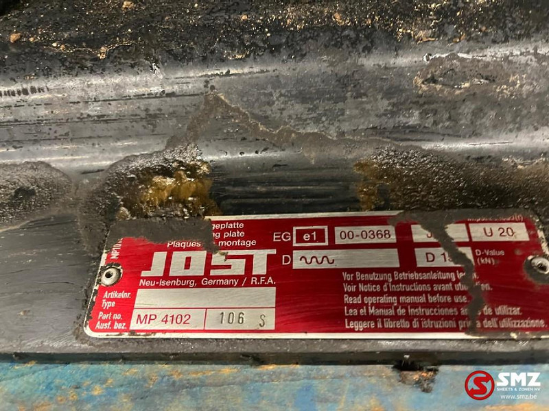 Jost Occ Koppelschotel Jost JSK37C185ZJ - Sellette d'attelage pour Camion: photos 5 Jost Occ Koppelschotel Jost JSK37C185ZJ - Sellette d'attelage pour Camion: photos 5