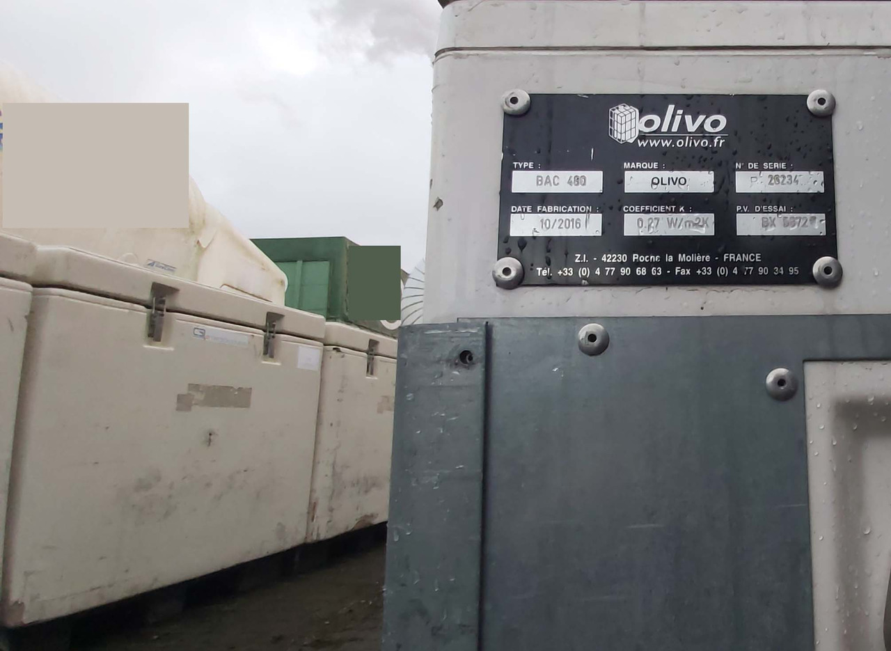 Dry ice containers used for dry ice (Trockeneis) boxes - Carrosserie fourgon: photos 4 Dry ice containers used for dry ice (Trockeneis) boxes - Carrosserie fourgon: photos 4