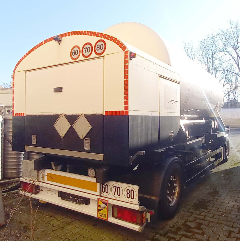 GOFA Gas tank trailer cryogenic used for oxygen, nitrogen, argon, gas. - Semi-remorque citerne: photos 5 GOFA Gas tank trailer cryogenic used for oxygen, nitrogen, argon, gas. - Semi-remorque citerne: photos 5