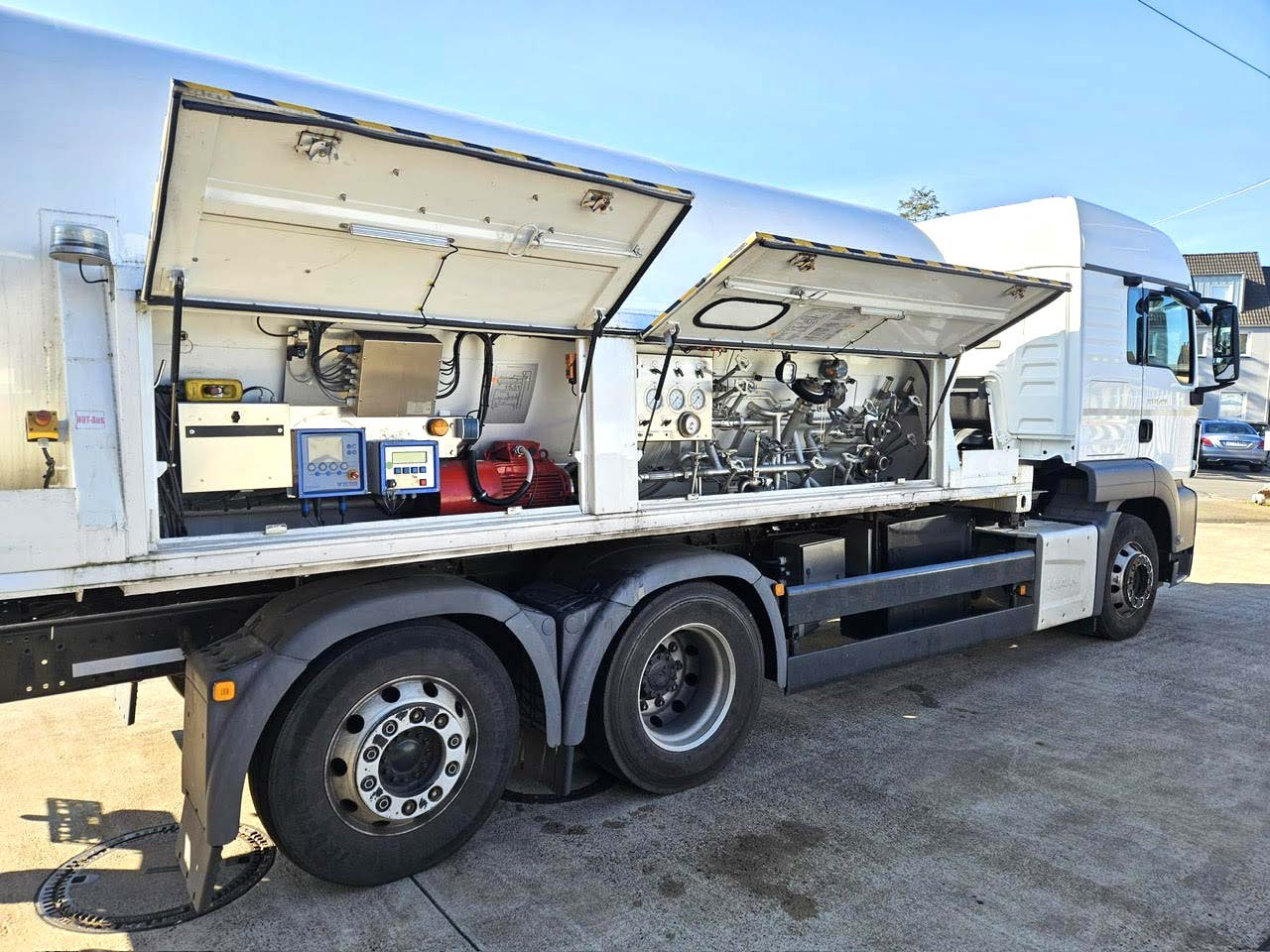 MAN Tank gas truck cryogenic used for oxygen, nitrogen, argon, LIN, LOX, LAR - Camion citerne: photos 5 MAN Tank gas truck cryogenic used for oxygen, nitrogen, argon, LIN, LOX, LAR - Camion citerne: photos 5