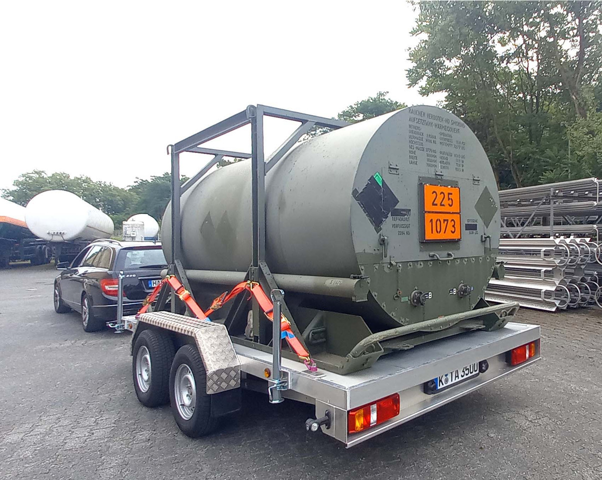 Remorque citerne New Aurepa ADR Trailer tank nitrogen, oxygen, argon, gas, cryogenics CRYOBASE tanker: photos 11