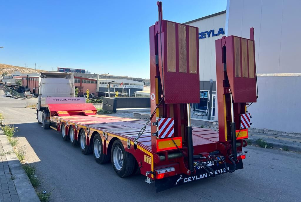 CEYLAN 3 AXLES STANDART & EXTENDABLE LOWBED - Semi-remorque surbaissé: photos 2 CEYLAN 3 AXLES STANDART & EXTENDABLE LOWBED - Semi-remorque surbaissé: photos 2