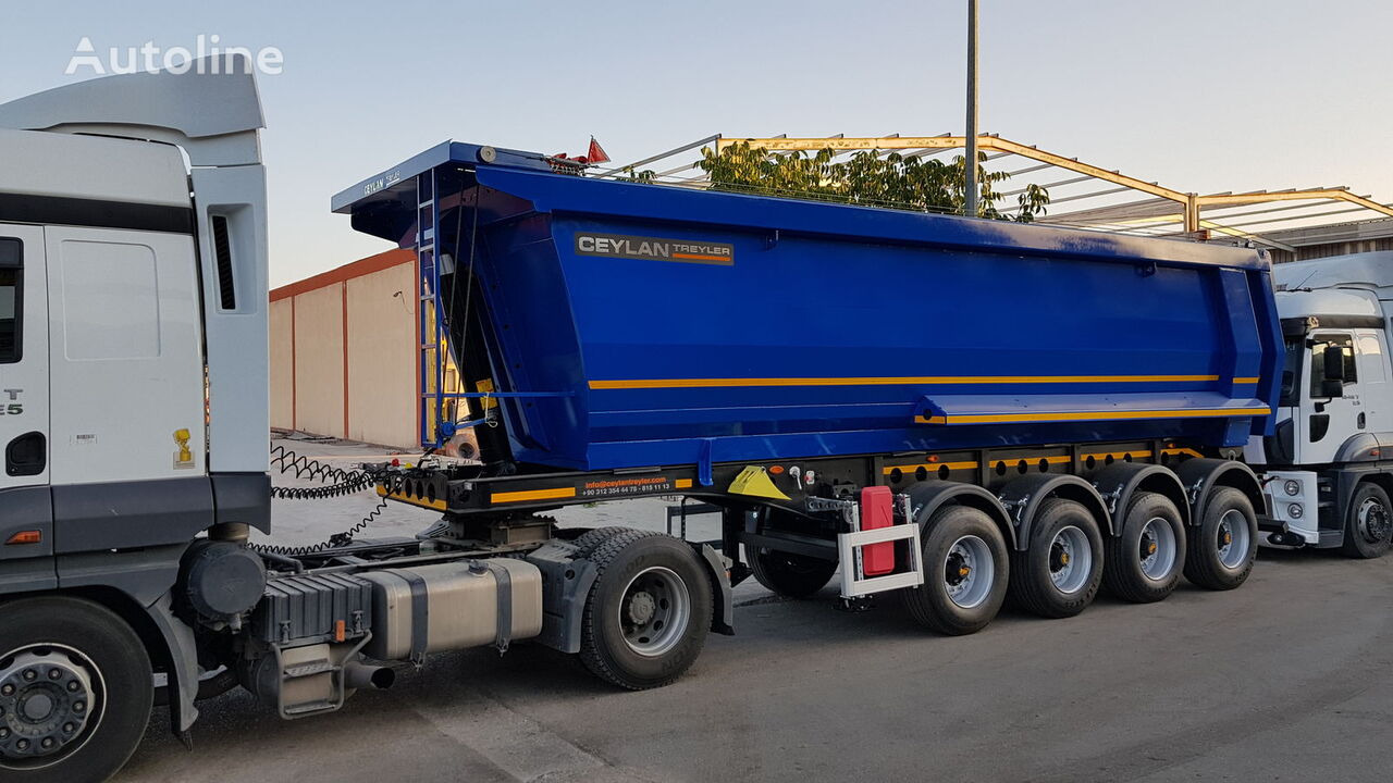 CEYLAN 35-40 M3 4 AXLE TIPPER - Semi-remorque benne: photos 5 CEYLAN 35-40 M3 4 AXLE TIPPER - Semi-remorque benne: photos 5