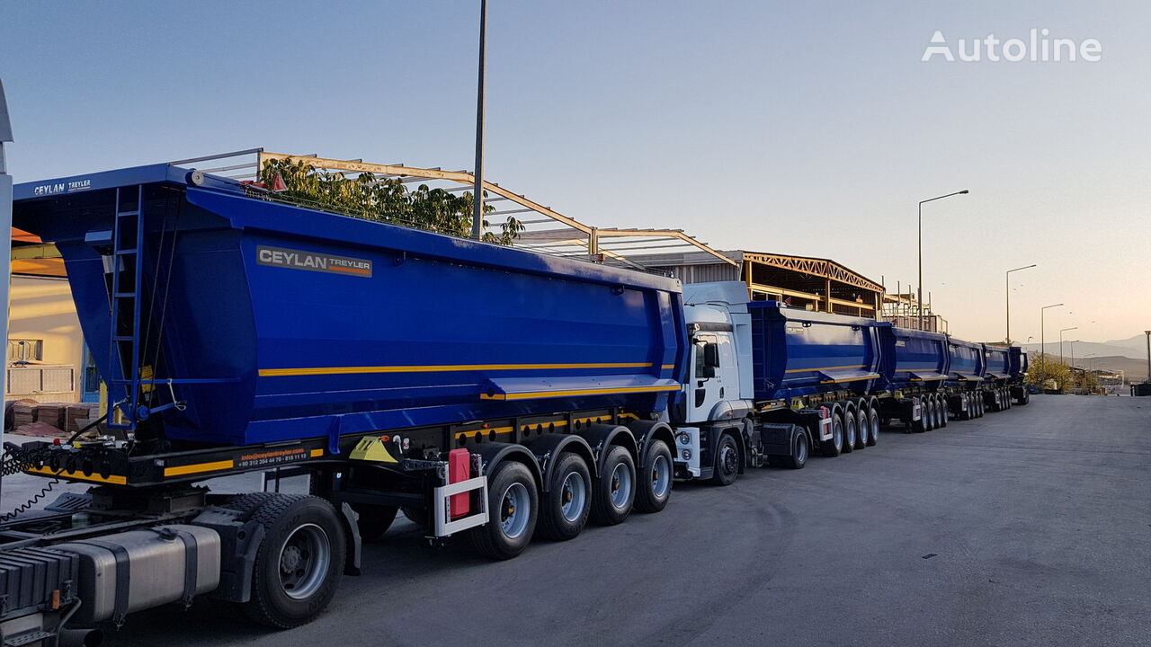 CEYLAN 35-40 M3 4 AXLE TIPPER - Semi-remorque benne: photos 2 CEYLAN 35-40 M3 4 AXLE TIPPER - Semi-remorque benne: photos 2