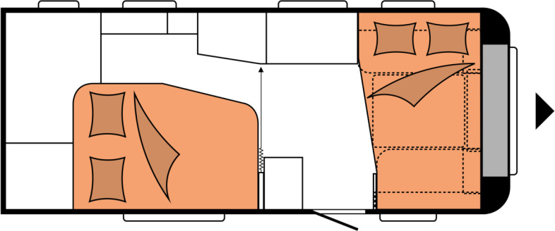 DE LUXE 495 WFB - Caravane: photos 2 DE LUXE 495 WFB - Caravane: photos 2