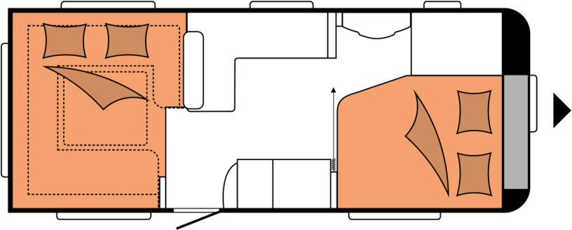 EXCELLENT 560 CFe - Caravane: photos 2 EXCELLENT 560 CFe - Caravane: photos 2