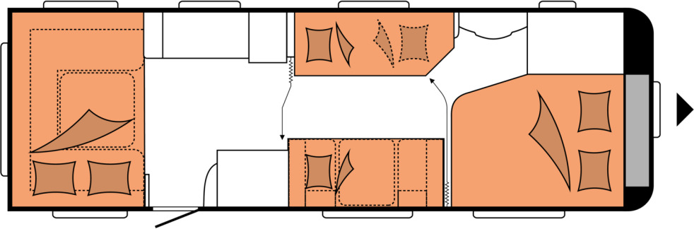 Hobby PRESTIGE 720 UKFe - Caravane: photos 2 Hobby PRESTIGE 720 UKFe - Caravane: photos 2