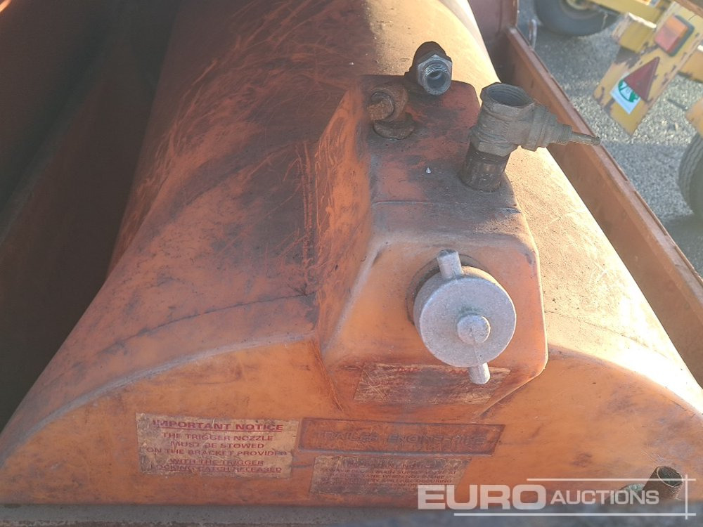 Cuve de stockage 1000 Litre Static Bunded Fuel Bowser, Manual Pump: photos 6
