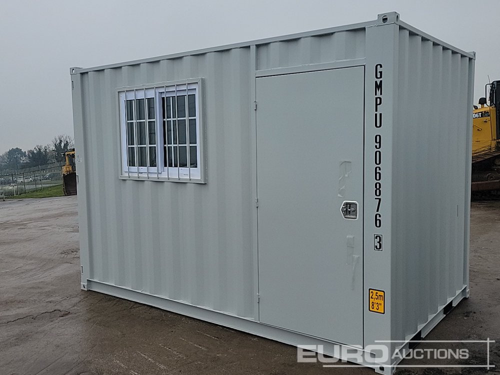 12' x 7' Container, 1 Side Door, 1 End Door, Window (Cannot Be Reconsigned) - Conteneur maritime: photos 3 12' x 7' Container, 1 Side Door, 1 End Door, Window (Cannot Be Reconsigned) - Conteneur maritime: photos 3