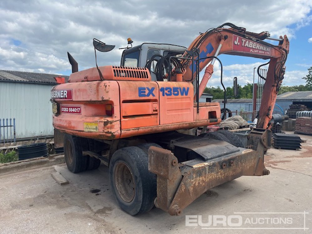 2002 Fiat Hitachi EX135W - Pelle sur pneus: photos 5 2002 Fiat Hitachi EX135W - Pelle sur pneus: photos 5