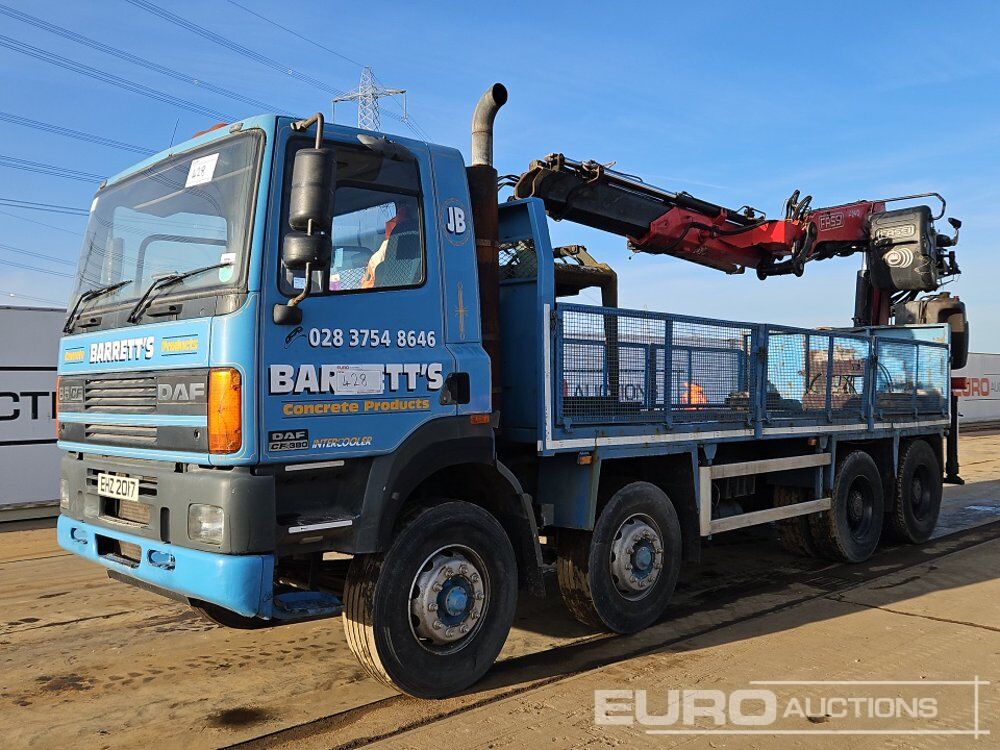 2003 DAF CF85 - Camion plateau: photos 1 2003 DAF CF85 - Camion plateau: photos 1