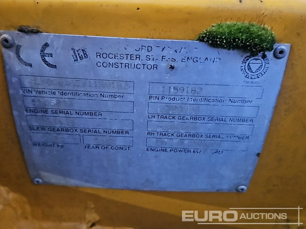 2005 JCB 8030 - Mini pelle: photos 1 2005 JCB 8030 - Mini pelle: photos 1