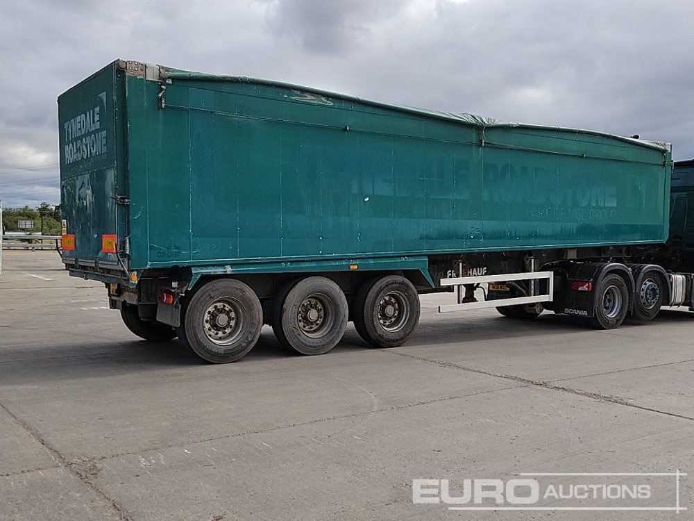 2008 Fruehauf Tri Axle Tipping Trailer, Easy Sheet - Semi-remorque benne: photos 5 2008 Fruehauf Tri Axle Tipping Trailer, Easy Sheet - Semi-remorque benne: photos 5