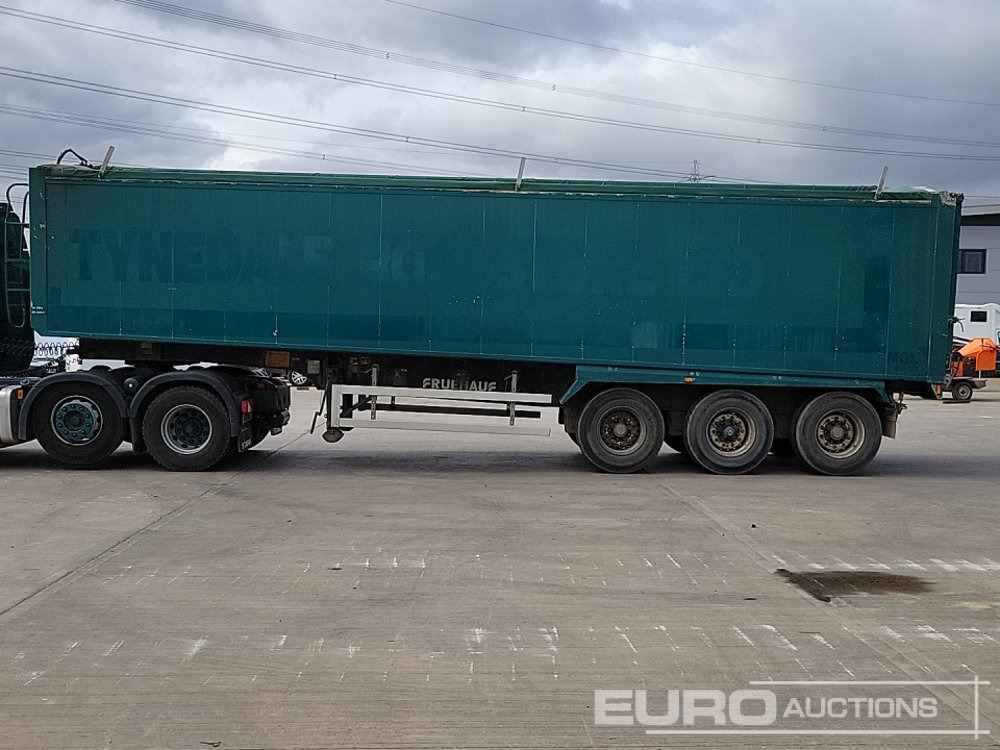 2008 Fruehauf Tri Axle Tipping Trailer, Easy Sheet - Semi-remorque benne: photos 2 2008 Fruehauf Tri Axle Tipping Trailer, Easy Sheet - Semi-remorque benne: photos 2