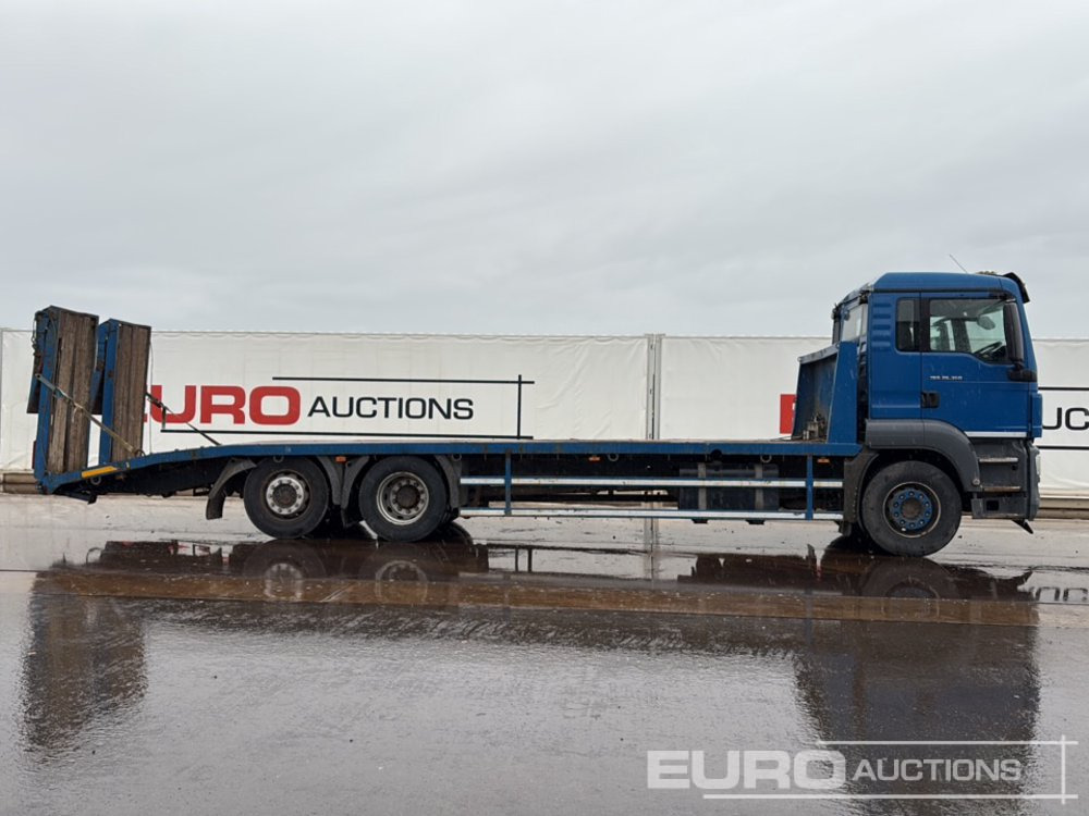 Camion plateau pour transport de équipements lourds 2009 MAN TGS 26.360: photos 6