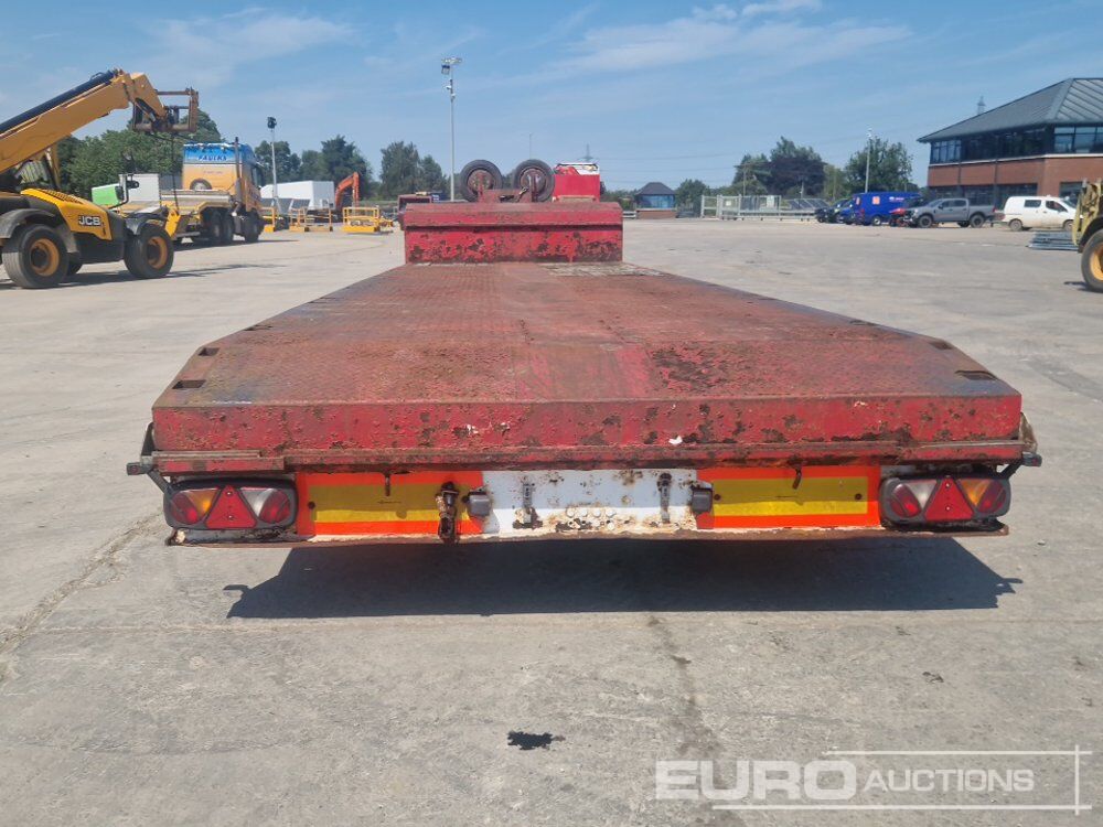 2009 TSR Tri Axle Extendable Stepframe Low Loader Trailer, Out Riggers, Rear Steer, Winch (Plating Certificate Available) - Semi-remorque plateau: photos 4 2009 TSR Tri Axle Extendable Stepframe Low Loader Trailer, Out Riggers, Rear Steer, Winch (Plating Certificate Available) - Semi-remorque plateau: photos 4