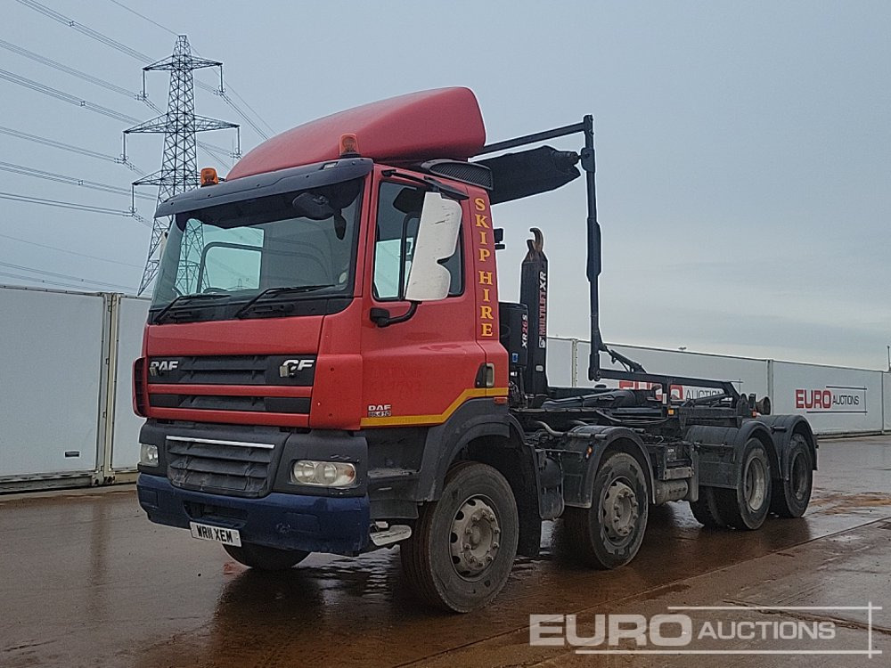 2011 DAF 85CF-410 - Camion ampliroll: photos 1 2011 DAF 85CF-410 - Camion ampliroll: photos 1