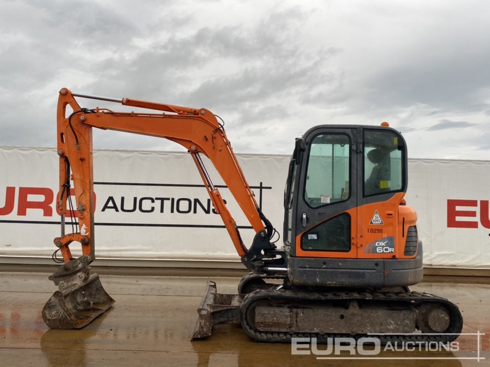 2011 Doosan DX60R - Mini pelle: photos 2 2011 Doosan DX60R - Mini pelle: photos 2