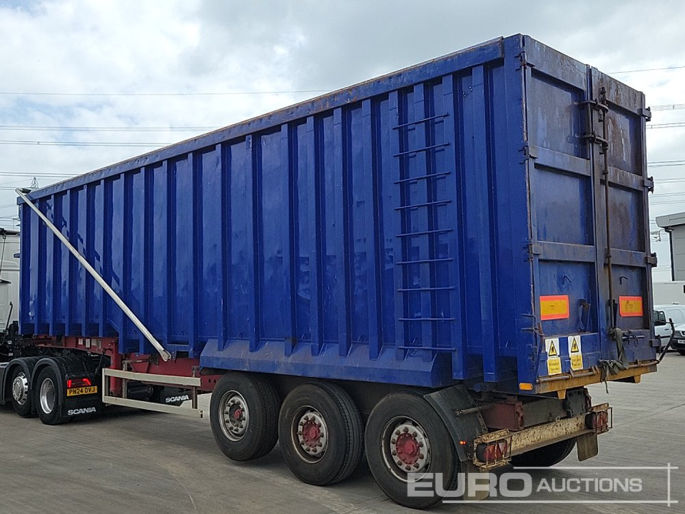 2011 Weightlifter Tri Axle Bulk Tipping Trailer, Easy Sheet - Semi-remorque benne: photos 3 2011 Weightlifter Tri Axle Bulk Tipping Trailer, Easy Sheet - Semi-remorque benne: photos 3