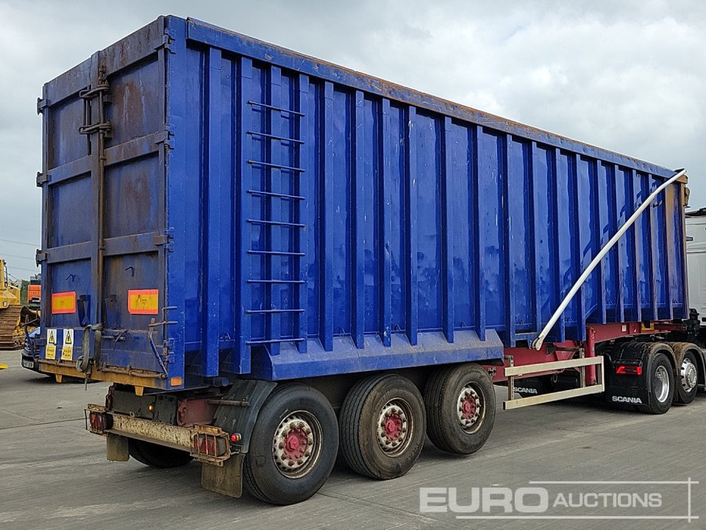 2011 Weightlifter Tri Axle Bulk Tipping Trailer, Easy Sheet - Semi-remorque benne: photos 5 2011 Weightlifter Tri Axle Bulk Tipping Trailer, Easy Sheet - Semi-remorque benne: photos 5