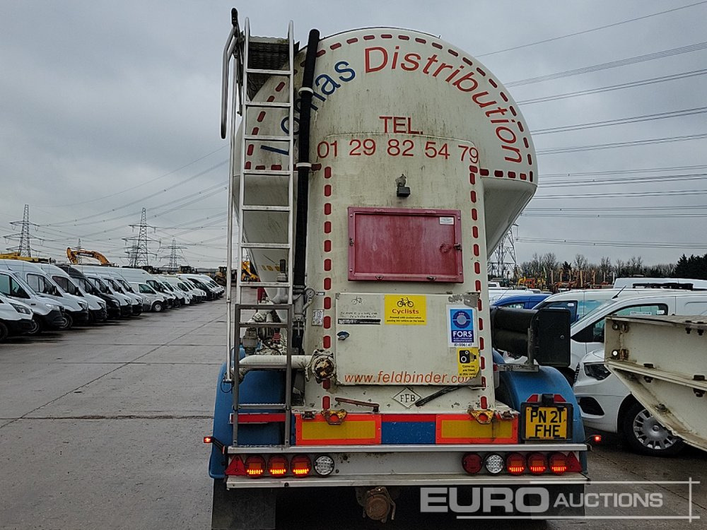 2012 Feldbinder Tri Axle Powder Tanker Trailer - Semi-remorque citerne: photos 4 2012 Feldbinder Tri Axle Powder Tanker Trailer - Semi-remorque citerne: photos 4