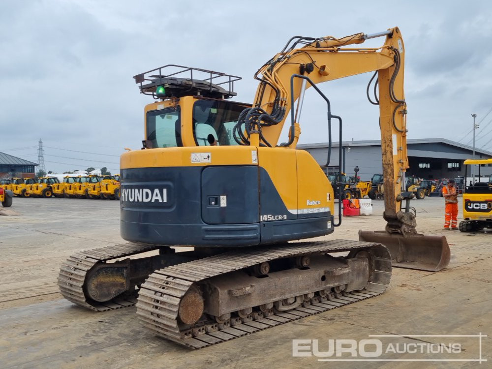 2012 Hyundai R145LCR-9 - Pelle sur chenille: photos 5 2012 Hyundai R145LCR-9 - Pelle sur chenille: photos 5