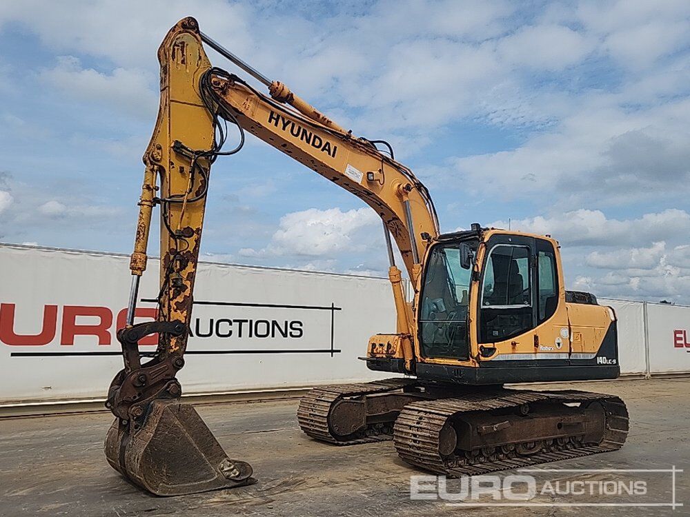 2012 Hyundai Robex R140LC-9 - Pelle sur chenille: photos 1 2012 Hyundai Robex R140LC-9 - Pelle sur chenille: photos 1