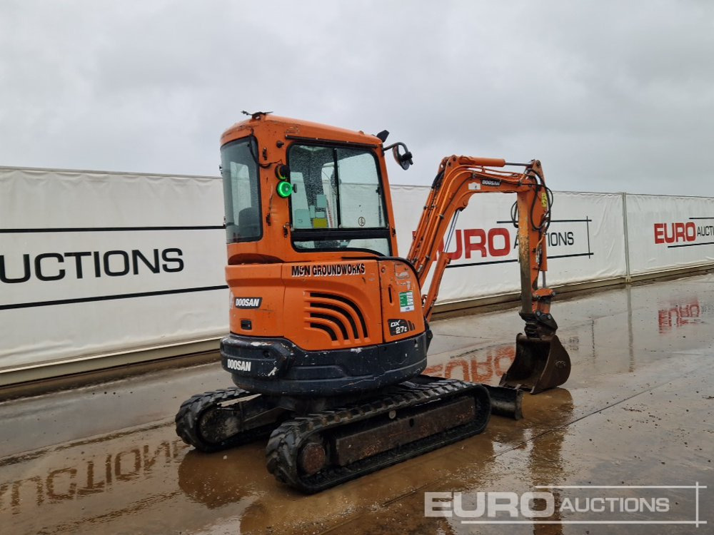 2013 Doosan DX27Z - Mini pelle: photos 5 2013 Doosan DX27Z - Mini pelle: photos 5