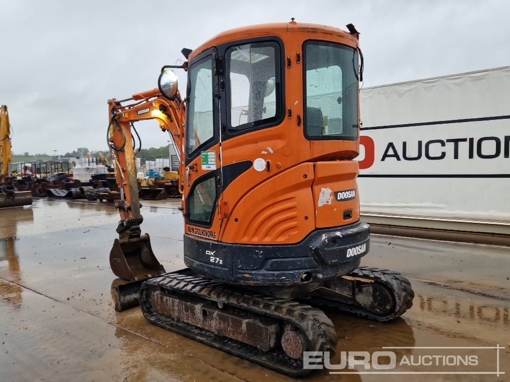2013 Doosan DX27Z - Mini pelle: photos 3 2013 Doosan DX27Z - Mini pelle: photos 3